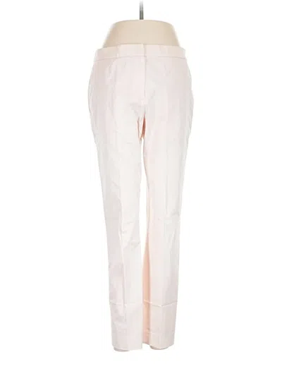 Pre-owned Theory Casual Pants In Ivory