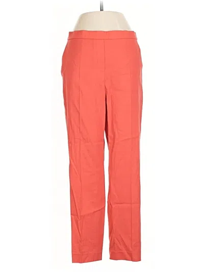 Pre-owned Theory Casual Pants In Orange