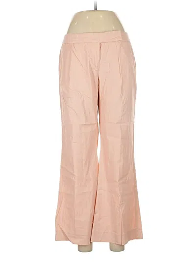 Pre-owned Theory Casual Pants In Pink