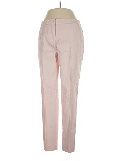 Pre-owned Theory Casual Pants In Pink