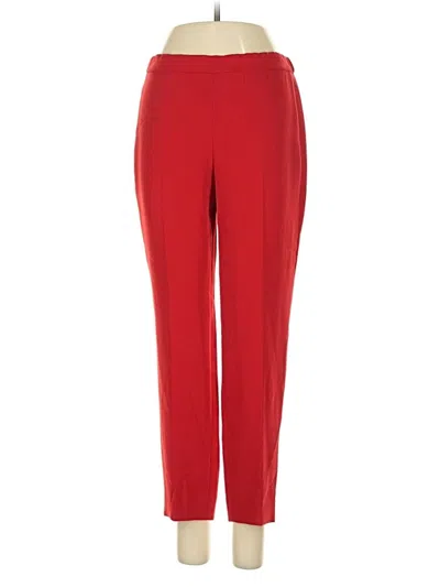Pre-owned Theory Casual Pants In Red