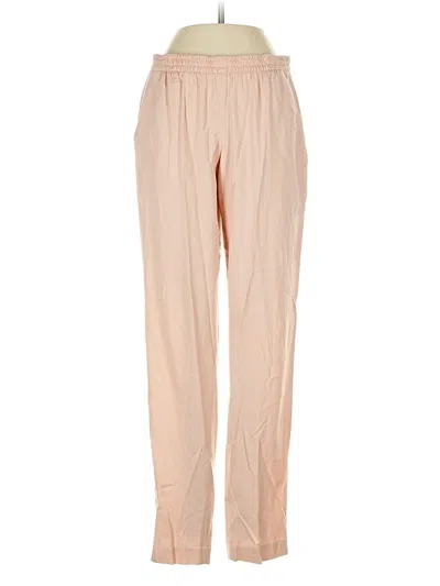 Pre-owned Theory Casual Pants In Tan