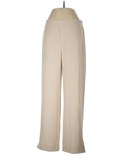 Pre-owned Theory Casual Pants In Tan