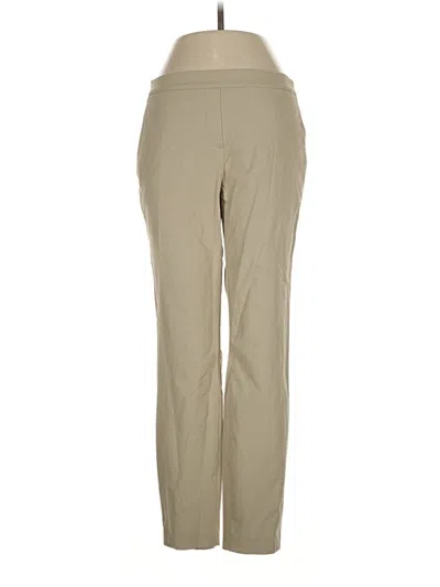 Pre-owned Theory Casual Pants In Tan