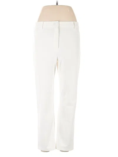 Pre-owned Theory Casual Pants In White