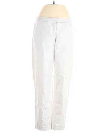 Pre-owned Theory Casual Pants In White