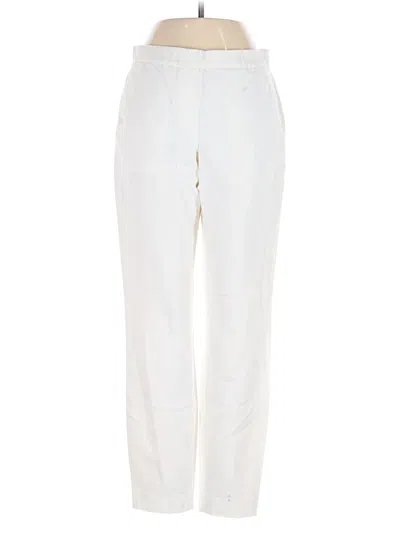 Pre-owned Theory Casual Pants In White