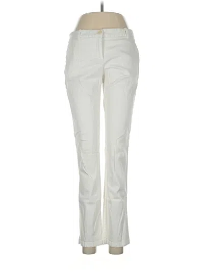 Pre-owned Theory Casual Pants In White