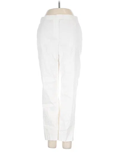 Pre-owned Theory Casual Pants In White