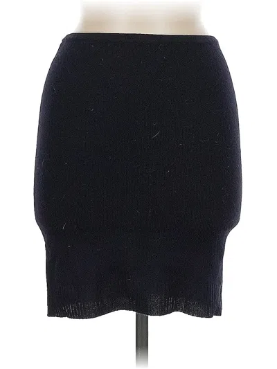 Pre-owned Theory Casual Skirt In Black