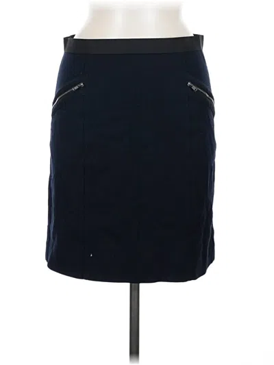 Pre-owned Theory Casual Skirt In Blue