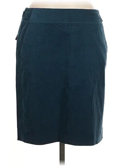 Pre-owned Theory Casual Skirt In Blue