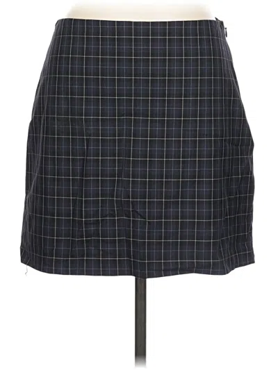 Pre-owned Theory Casual Skirt In Blue