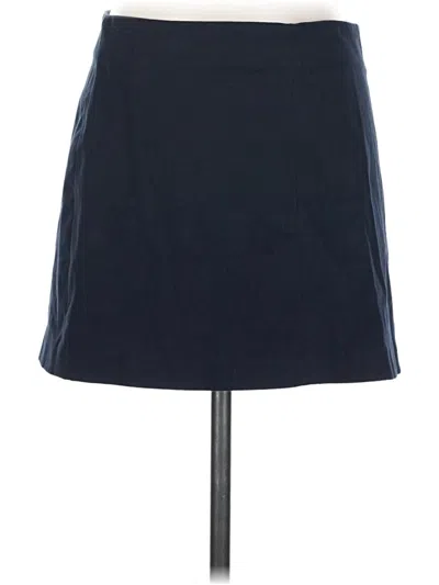 Pre-owned Theory Casual Skirt In Blue