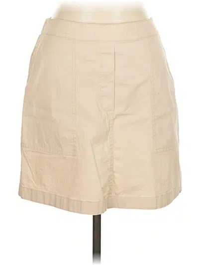 Pre-owned Theory Casual Skirt In Brown
