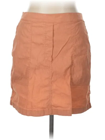 Pre-owned Theory Casual Skirt In Brown