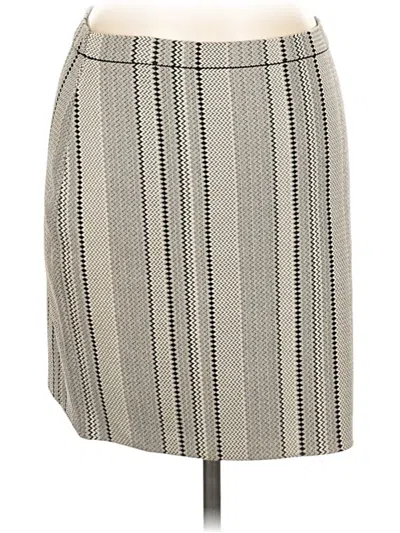 Pre-owned Theory Casual Skirt In Gray