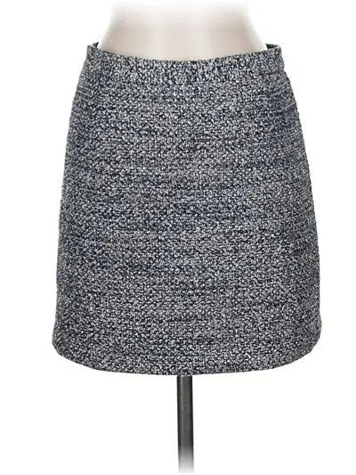 Pre-owned Theory Casual Skirt In Gray