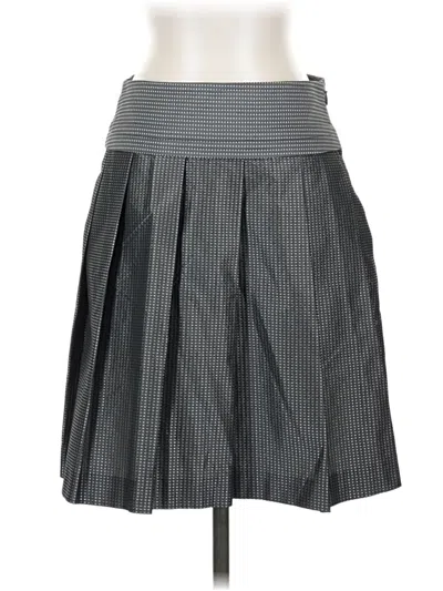 Pre-owned Theory Casual Skirt In Gray