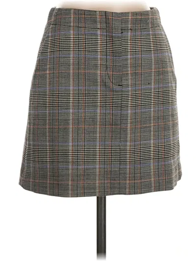 Pre-owned Theory Casual Skirt In Gray