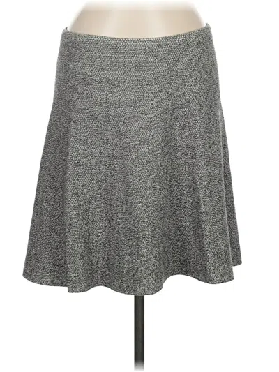Pre-owned Theory Casual Skirt In Gray