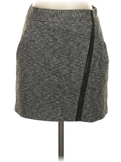 Pre-owned Theory Casual Skirt In Gray