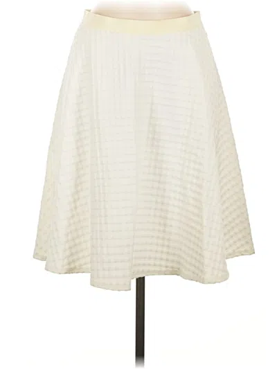 Pre-owned Theory Casual Skirt In Ivory