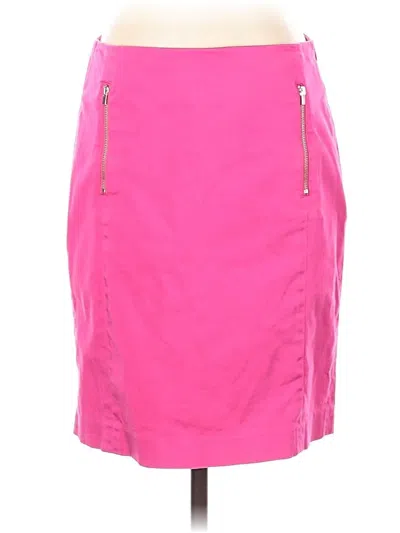 Pre-owned Theory Casual Skirt In Pink