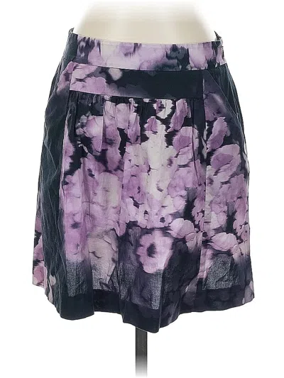 Pre-owned Theory Casual Skirt In Purple