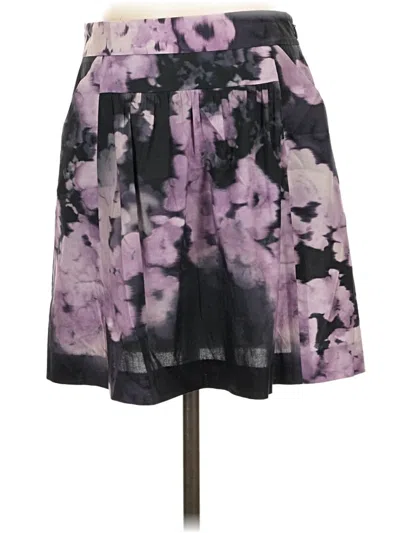 Pre-owned Theory Casual Skirt In Purple