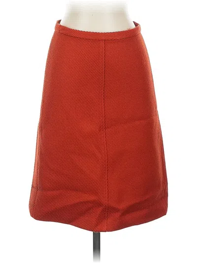 Pre-owned Theory Casual Skirt In Red