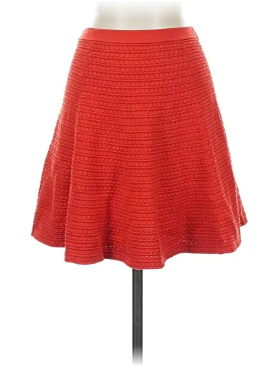 Pre-owned Theory Casual Skirt In Red