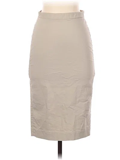 Pre-owned Theory Casual Skirt In Tan