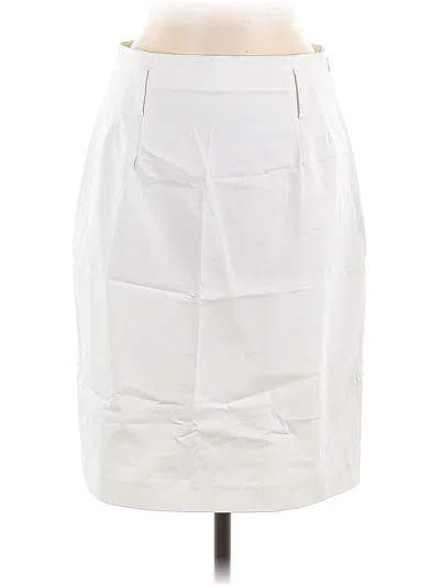 Pre-owned Theory Casual Skirt In White