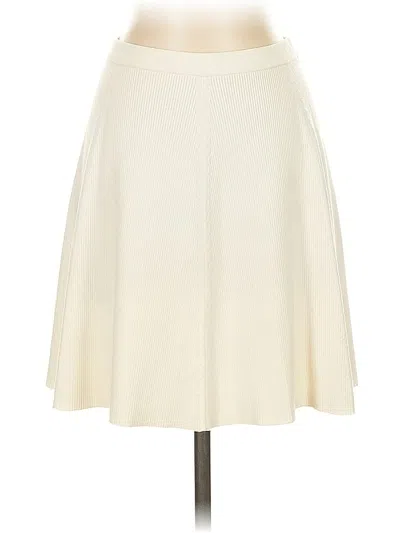 Pre-owned Theory Casual Skirt In White