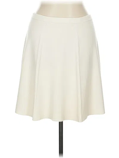 Pre-owned Theory Casual Skirt In White