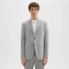 Theory Chambers Blazer In Stretch Wool In Vapor Melange