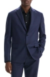 Theory Chambers Herringbone Wool Blend Suit Jacket