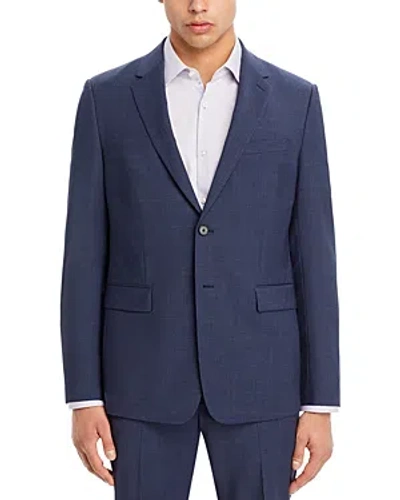 Theory Chambers Houndstooth Slim Fit Suit Jacket In Blue Multi