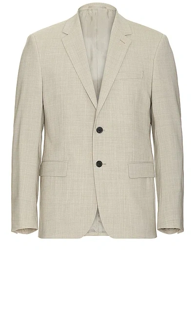Theory Chambers Jacket In Sand Melange