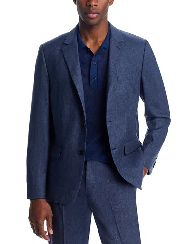 Theory Chambers Linen & Wool Slim Fit Suit Jacket In Blue