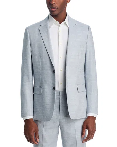 Theory Chambers Linen & Wool Slim Fit Suit Jacket In Blue