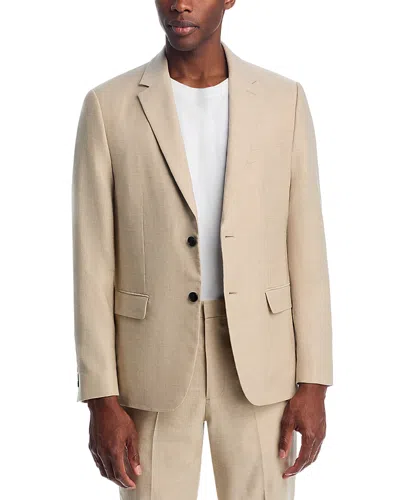 Theory Chambers Linen & Wool Slim Fit Suit Jacket In Neutral