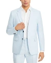 Theory Chambers Linen Slim Fit Suit Jacket In Skylight