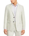 Theory Chambers Linen Suit Jacket In Limestone