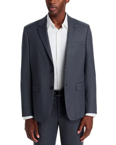 Theory Chambers Sharkskin Slim Fit Suit Jacket In Blue