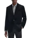 Theory Men's Chambers Velvet Sport Coat In Black