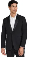 Theory Chambers Tuxedo Jacket Black In Black