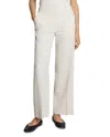 Theory St Classic Check Pants In White