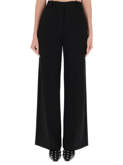 THEORY DOUBLE-KNIT JERSEY WIDE-LEG PANT